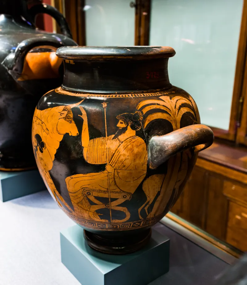 Argos Painter - Arv 288 1 - Hermes Liberating Io From Argos - Youths And Man - Wien Khm As Iv 3729 - 