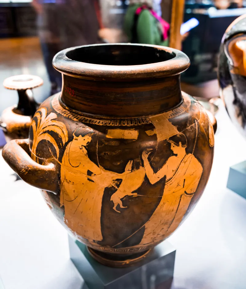 Argos Painter - Arv 288 1 - Hermes Liberating Io From Argos - Youths And Man - Wien Khm As Iv 3729 - 