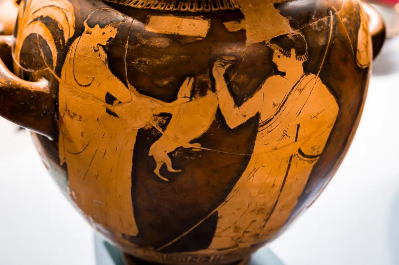 Argos Painter - Arv 288 1 - Hermes Liberating Io From Argos - Youths And Man - Wien Khm As Iv 3729 - 