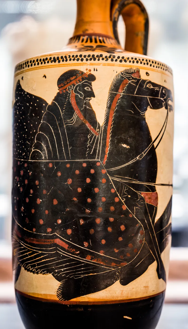 Athena Painter - Abv Extra - Poseidon On Hippocamp - Oxford Am 1889-1011 - 