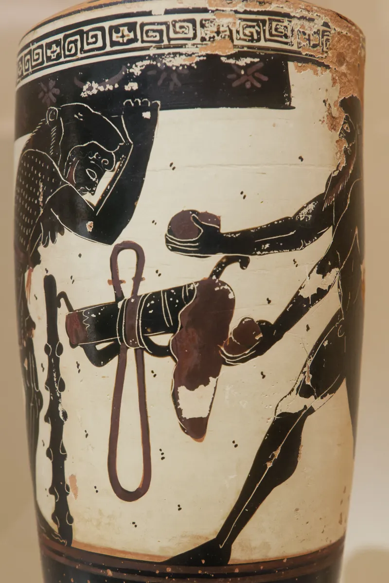 Herakles And Atlas Athena Painter Nama A1132 