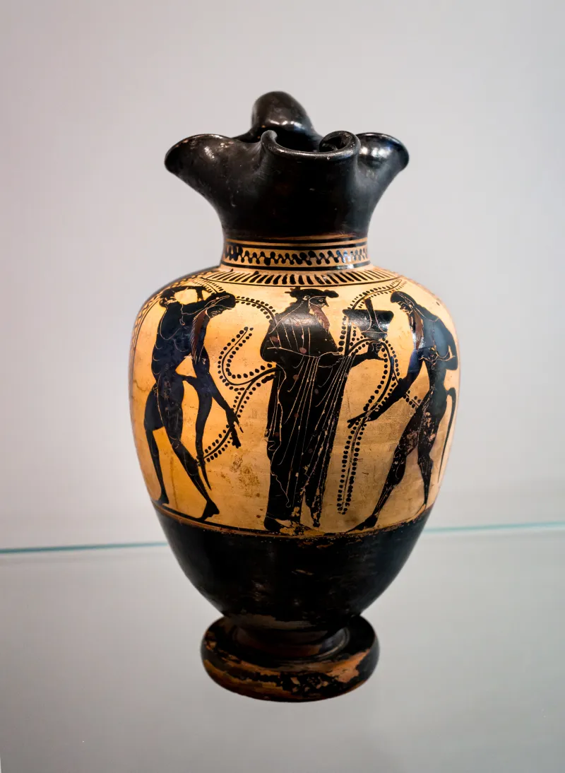 Not Far From The Athena Painter - Abv 526 1 - Dionysos And Satyrs - København Ncg 2673 - 