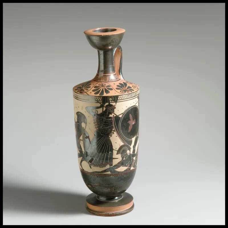 Terracotta Lekythos (Oil Flask) Met Dp1212 