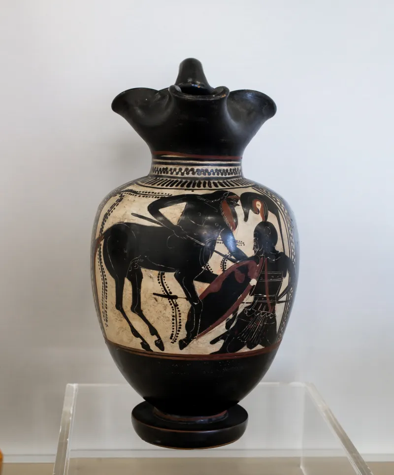 Workshop Of The Athena Painter - Abv 528 46 - Kaineus At The Centauromachy - Frankfurt Am Β 307 - 