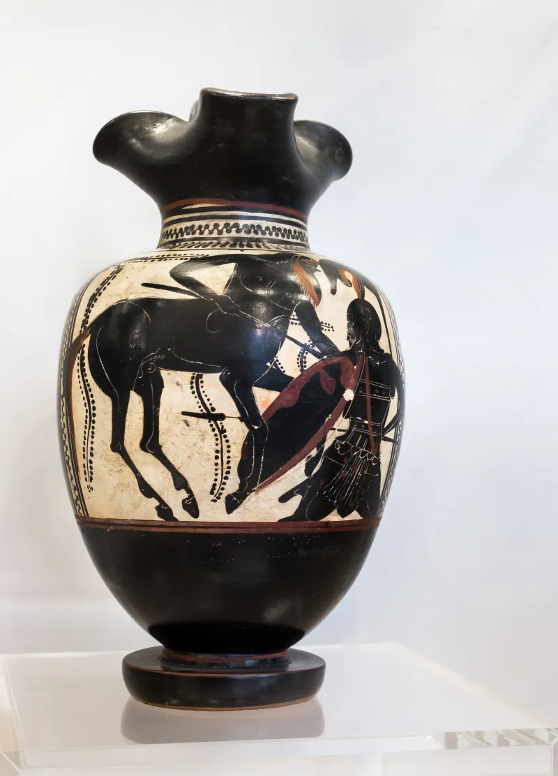 Workshop Of The Athena Painter - Abv 528 46 - Kaineus At The Centauromachy - Frankfurt Am Β 307 - 
