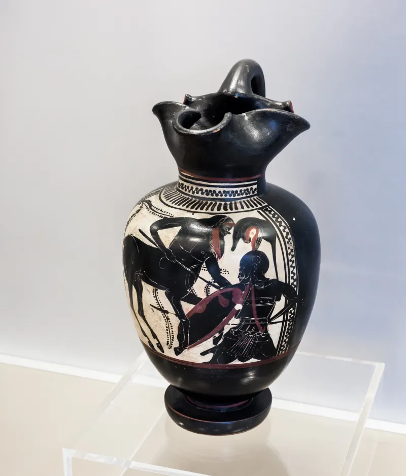 Workshop Of The Athena Painter - Abv 528 46 - Kaineus At The Centauromachy - Frankfurt Am Β 307 - 