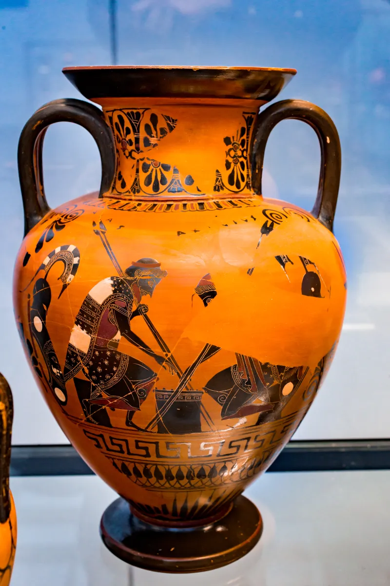 Bareiss Painter - Abv Extra - Ajax And Achilles Playing - Herakles And The Amazons - München As 1567 - 