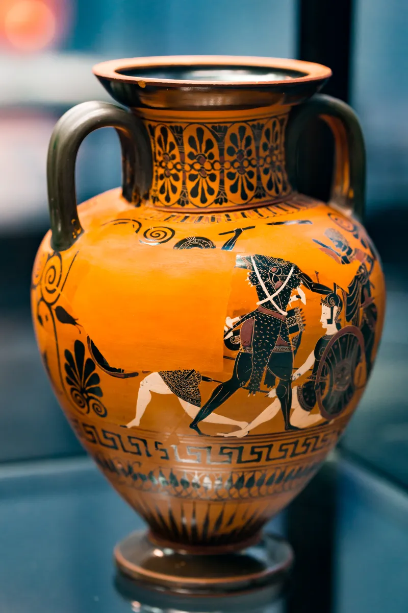 Bareiss Painter - Abv Extra - Ajax And Achilles Playing - Herakles And The Amazons - München As 1567 - 