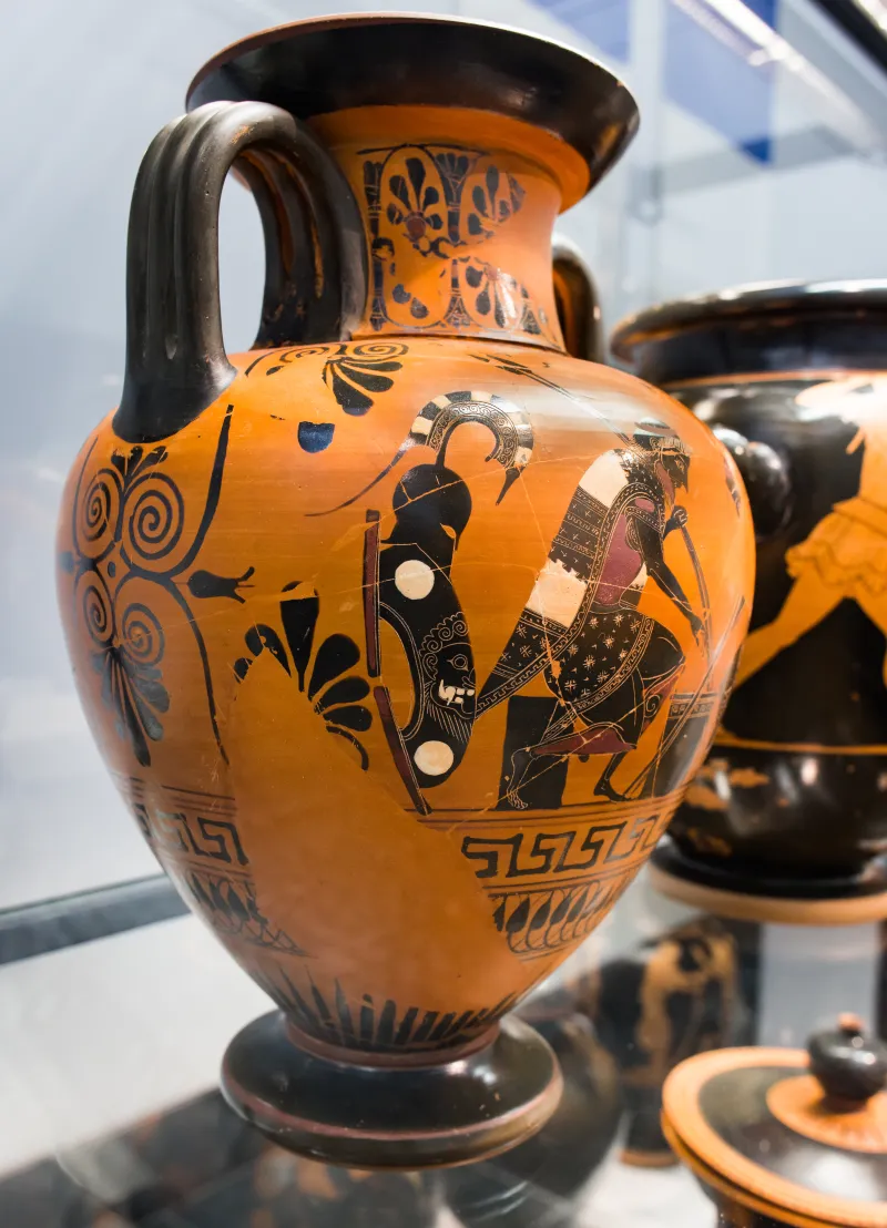 Bareiss Painter - Abv Extra - Ajax And Achilles Playing - Herakles And The Amazons - München As 1567 - 