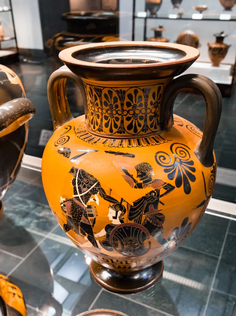Bareiss Painter - Abv Extra - Ajax And Achilles Playing - Herakles And The Amazons - München As 1567 - 