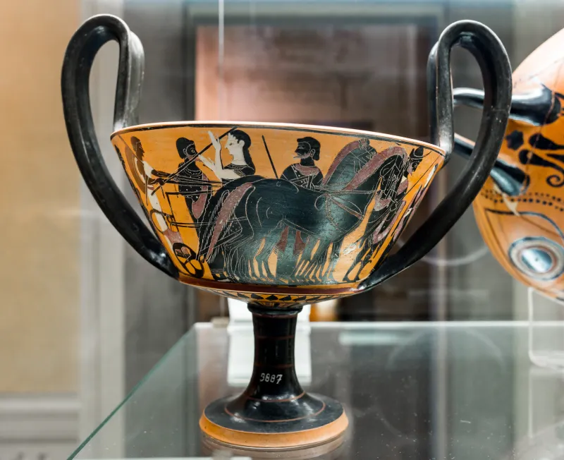 Bareiss Painter - Abv Extra - Warriors Departing With Chariots - Firenze Man 3887 - 
