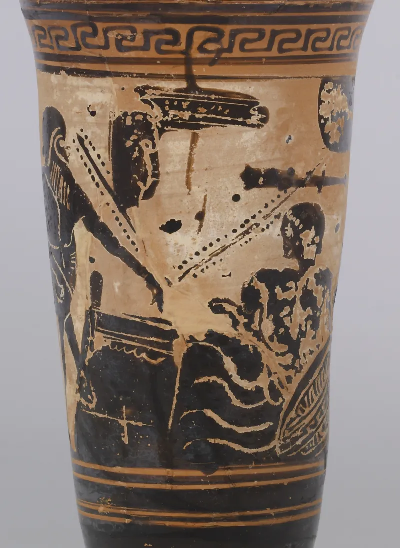 Beldam Painter - Herakles And Pholos - Walters 48229 