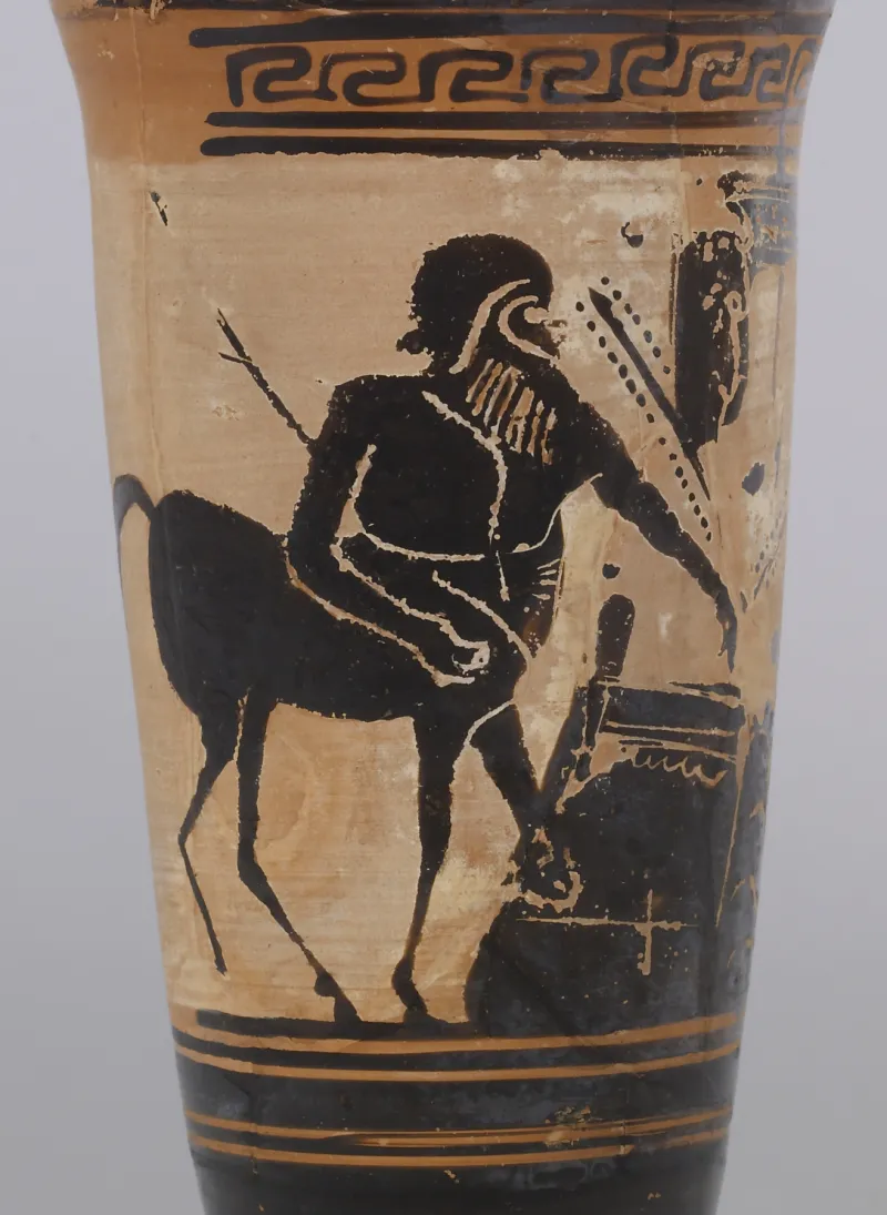 Beldam Painter - Herakles And Pholos - Walters 48229 - Left 