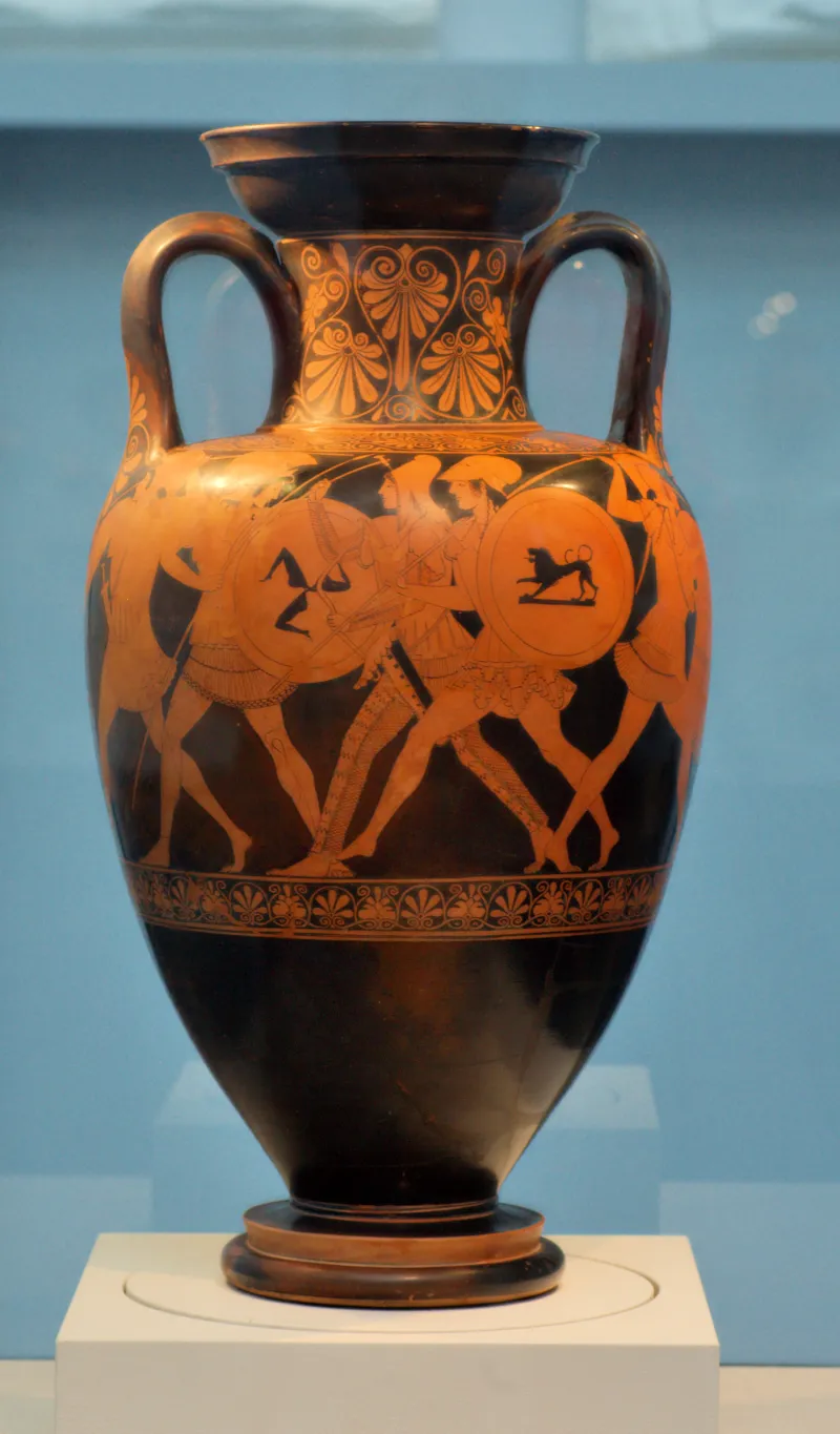 Amphora 490 Bc Amazons Fighting Staatliche Antikensammlungen Starke Frauen 