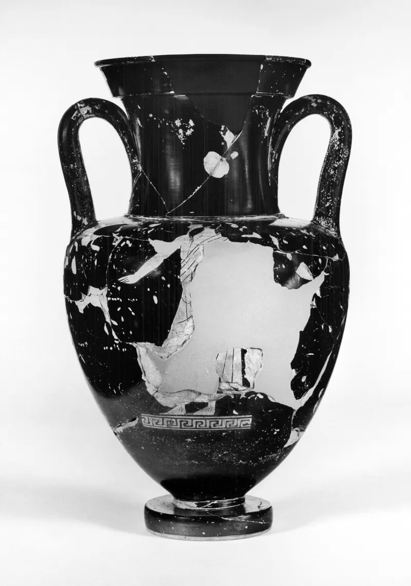 Berlin Painter - Amphora With Chariot And Driver - Walters 482235 - Side 