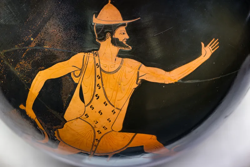 Berlin Painter - Arv 197 11 - Gorgo Pursuing Perseus - München As 2312 - 