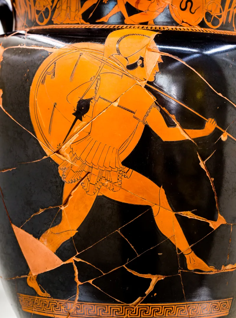 Berlin Painter - Arv 206 131 - Herakles And Kyknos - Athletes - Hoplite - Amazon - Roma Mnevg V 99 - 