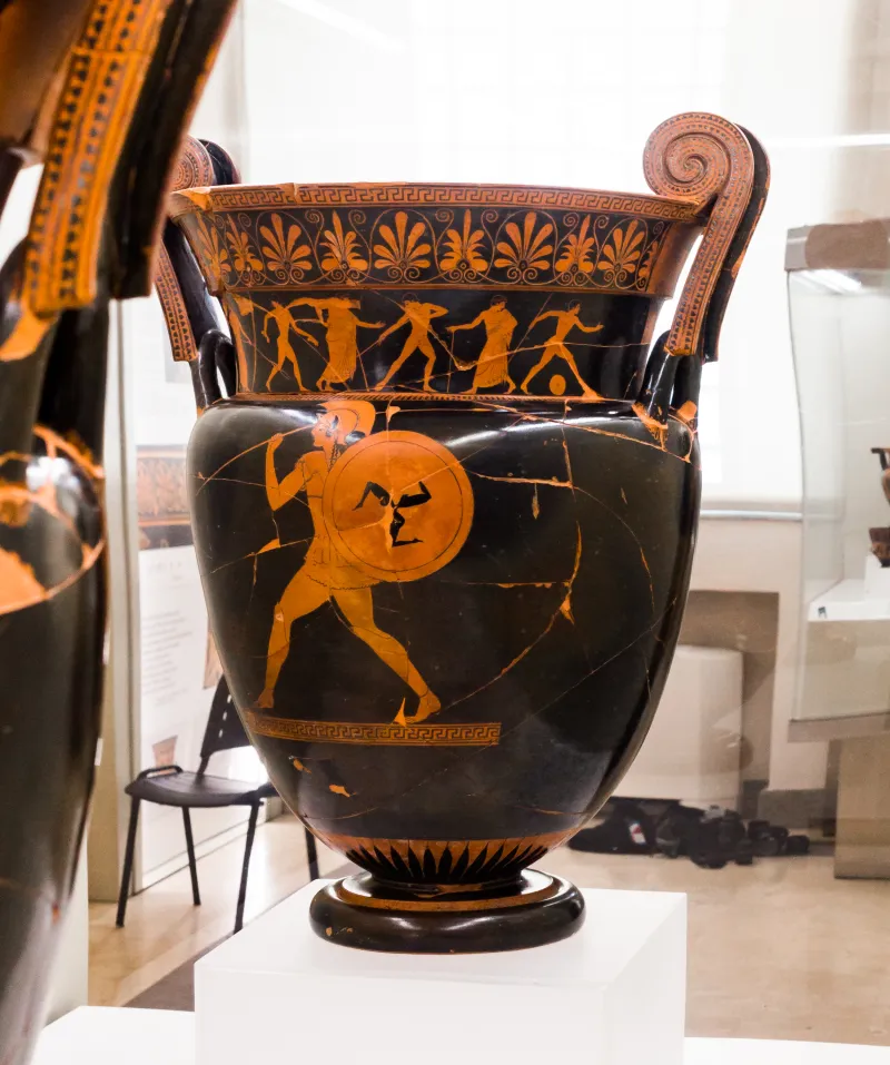 Berlin Painter - Arv 206 131 - Herakles And Kyknos - Athletes - Hoplite - Amazon - Roma Mnevg V 99 - 
