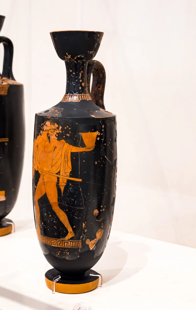 Berlin Painter - Arv 211 192 - Komast With Skyphos - Athens Nam 12394 - 