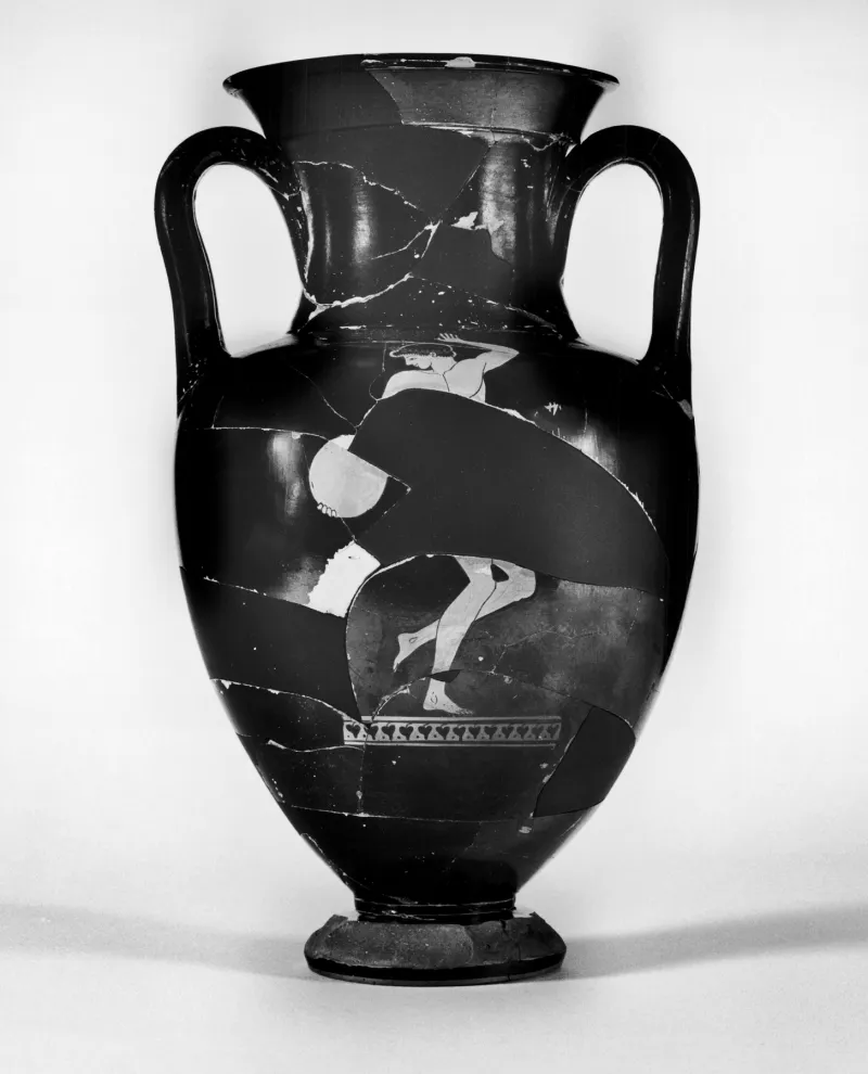Berlin Painter - Doubleen With A Discobolos - Walters 4857 - Side 