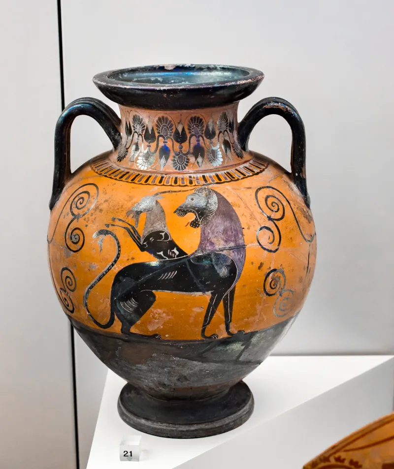 Bmn Painter - Abv 226 5 - Bellerophon And Chimaira - Roma Mnevg 50735 - 