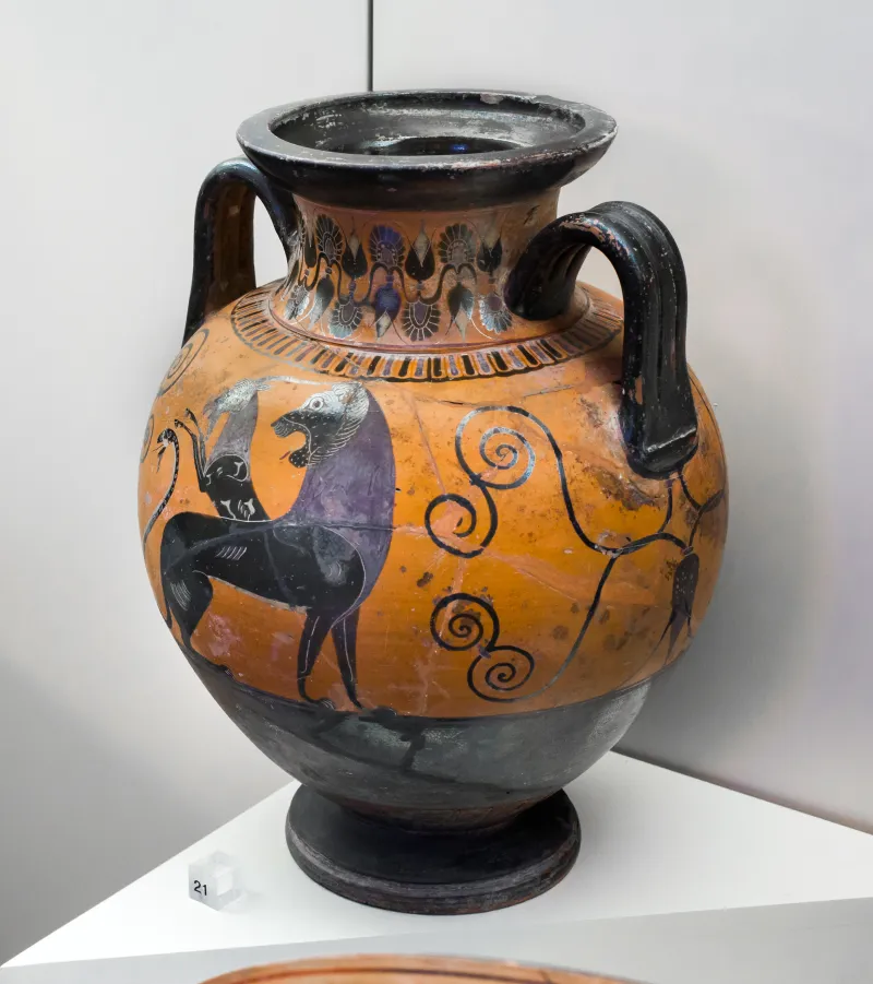 Bmn Painter - Abv 226 5 - Bellerophon And Chimaira - Roma Mnevg 50735 - 