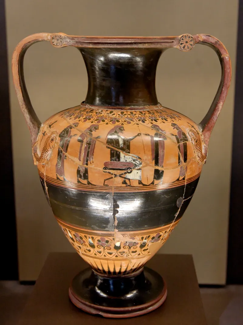 Nikosthenic Amphora Louvre 