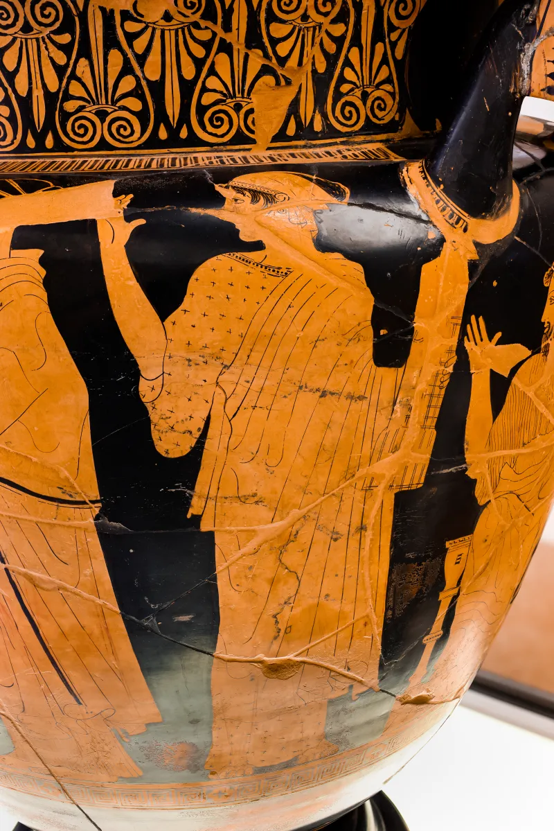Boreas Painter - Arv 536 4 - Neoptolemos Departing From Skyros - Ferrara Man 44701 - 