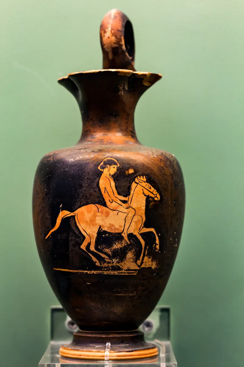 Bowdoin Painter - Arv 688 244 - Young Horseman - Rhodos Am 11974 - 