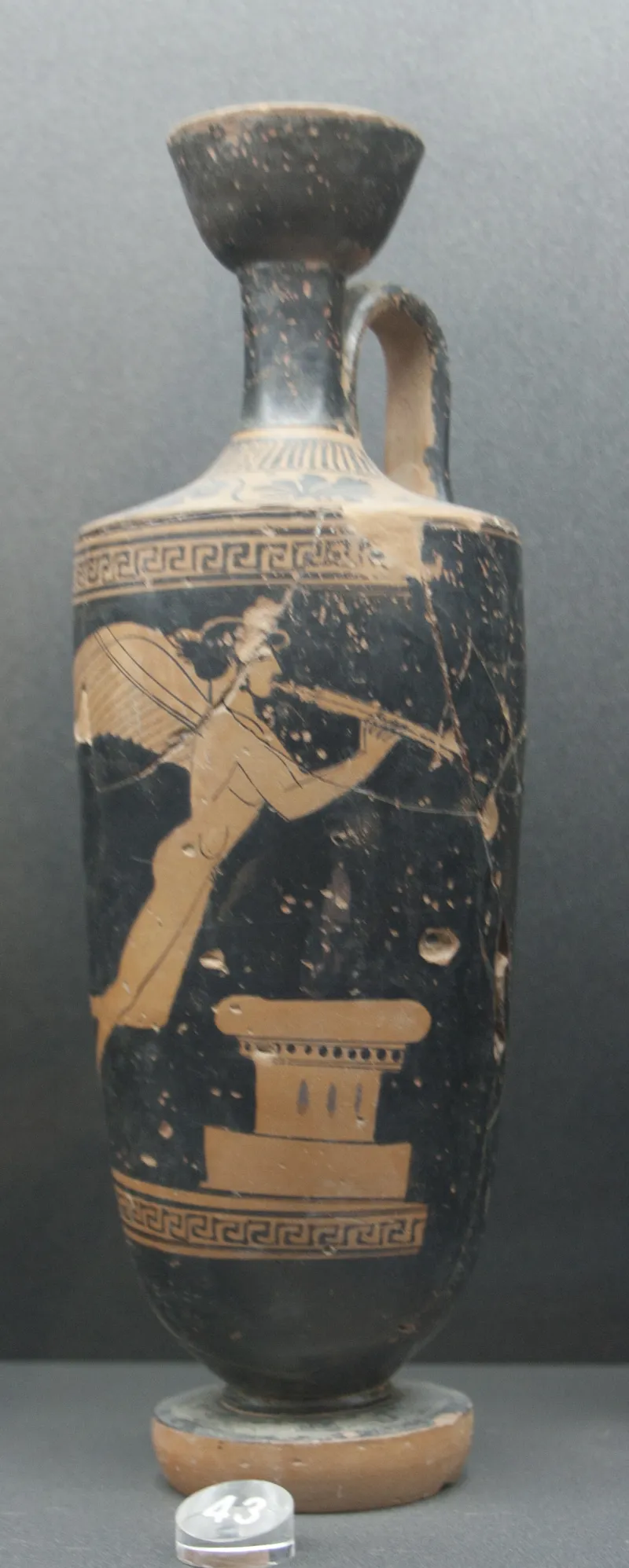 Lekythos Attica A Figure Rosse 