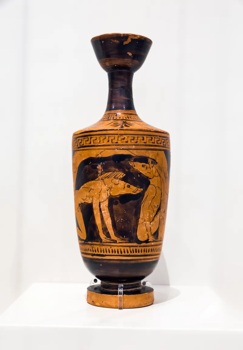 Manner Of The Bowdoin Painter - Arv 693 3 - Companions Of Odysseus Transformed Into Boars - Athens Nam 9685 - 