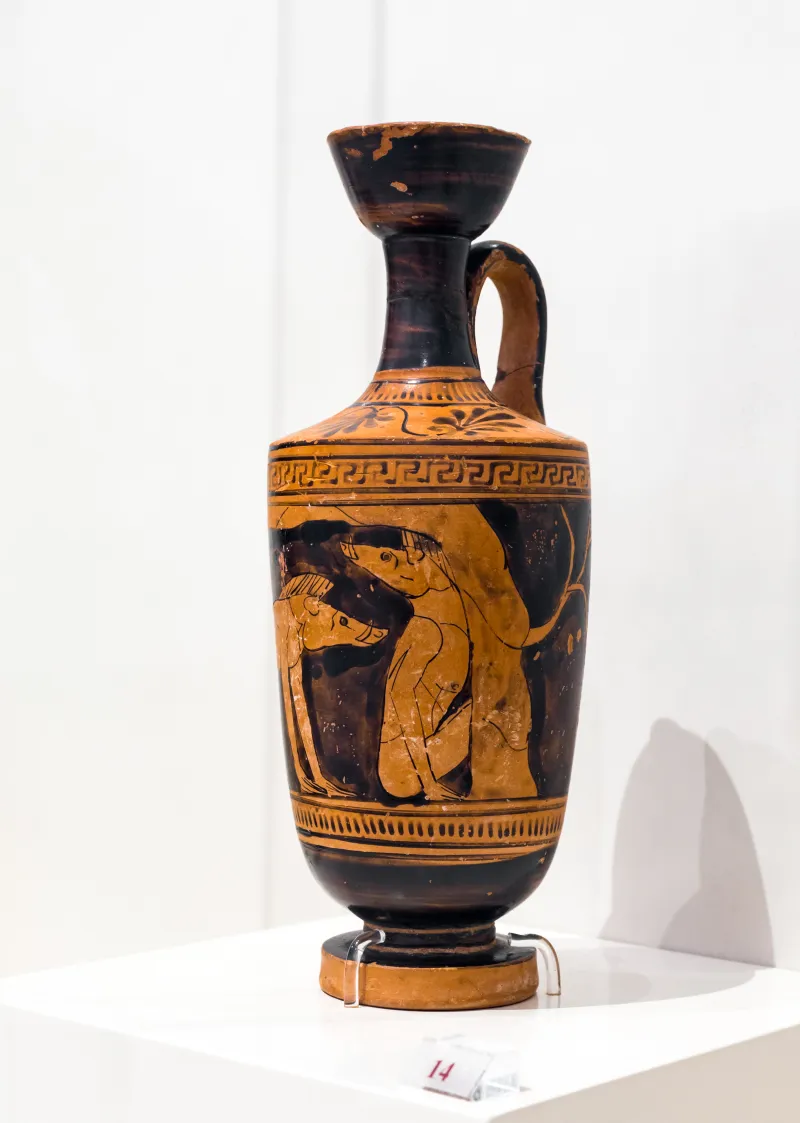 Manner Of The Bowdoin Painter - Arv 693 3 - Companions Of Odysseus Transformed Into Boars - Athens Nam 9685 - 