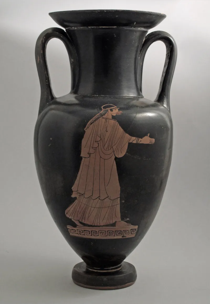 Nolan Neck-Amphora With Ridged Handles Met 