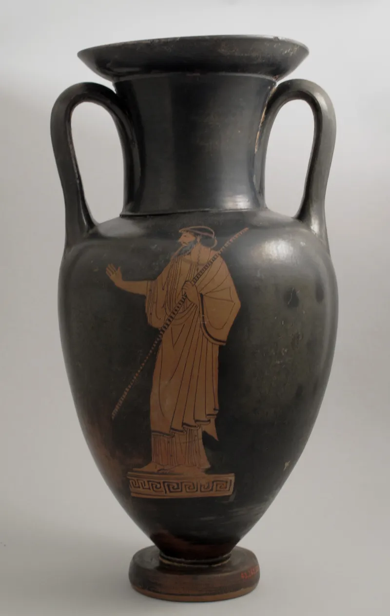 Nolan Neck-Amphora With Ridged Handles Met 