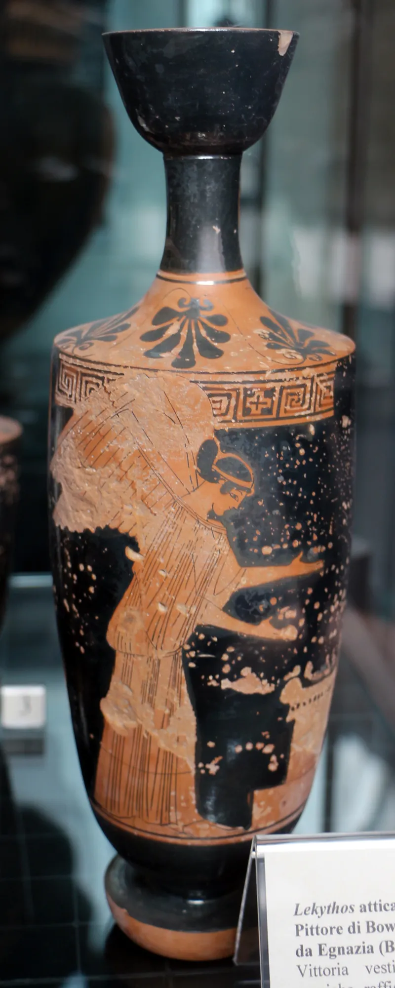 Pittore Di Bowdoin, Lekythos Attica Con Vittoria Che Depone Offerta Su Un'ara, 475-450 Ac Da 