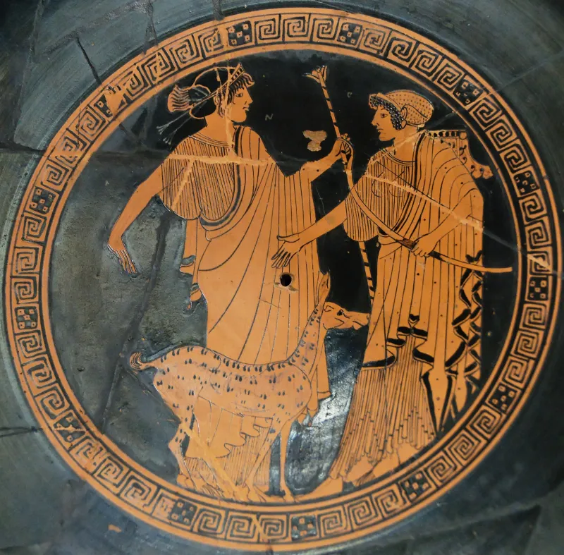 Apollo Artemis Brygos Louvre 