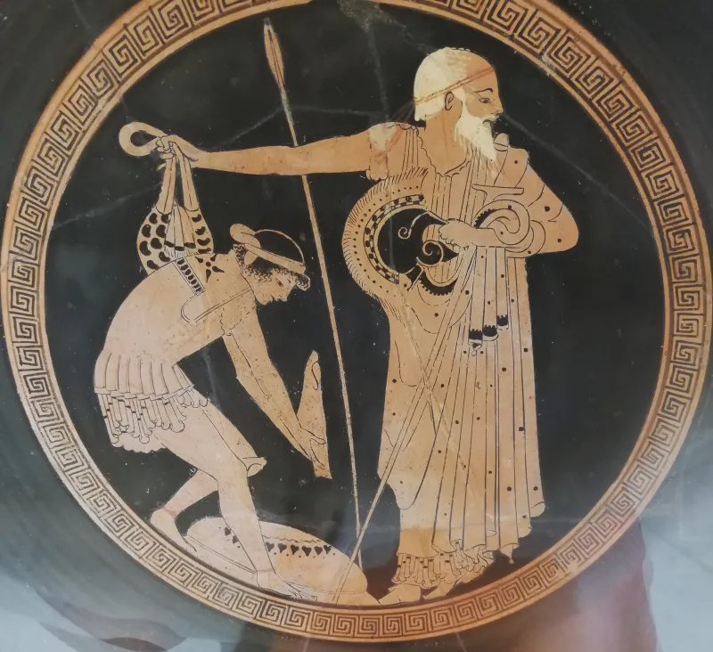 Brygos Painter, Ancient Greek Pottery In The Museo Gregoriano Etrusco 
