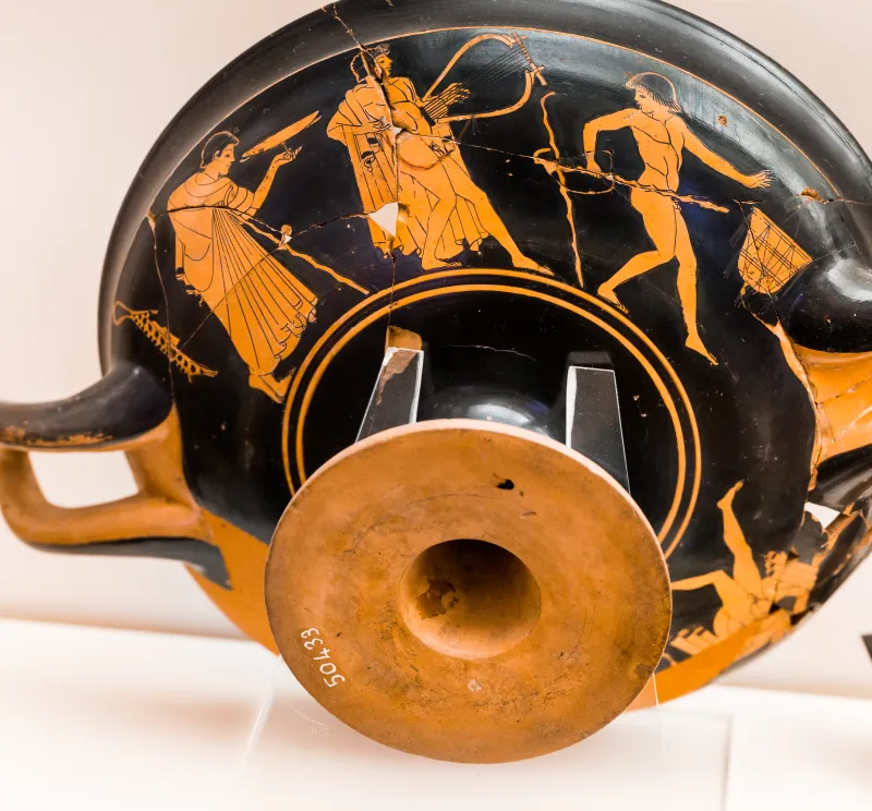 Brygos Painter - Arv 373 45 - Man - Youths At The Komos - Roma Mnevg 50433 - 