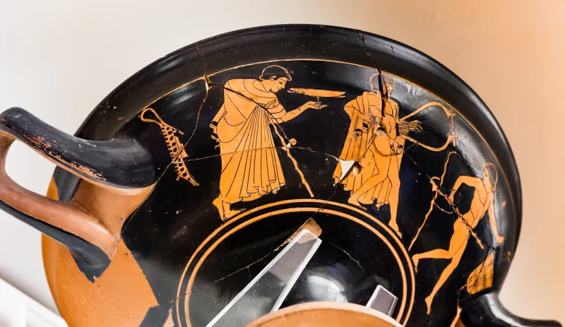 Brygos Painter - Arv 373 45 - Man - Youths At The Komos - Roma Mnevg 50433 - 