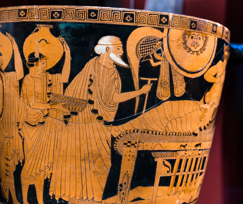 Brygos Painter - Arv 380 171 - Hektoros Lysis - Wien Khm As Iv 3710 - 