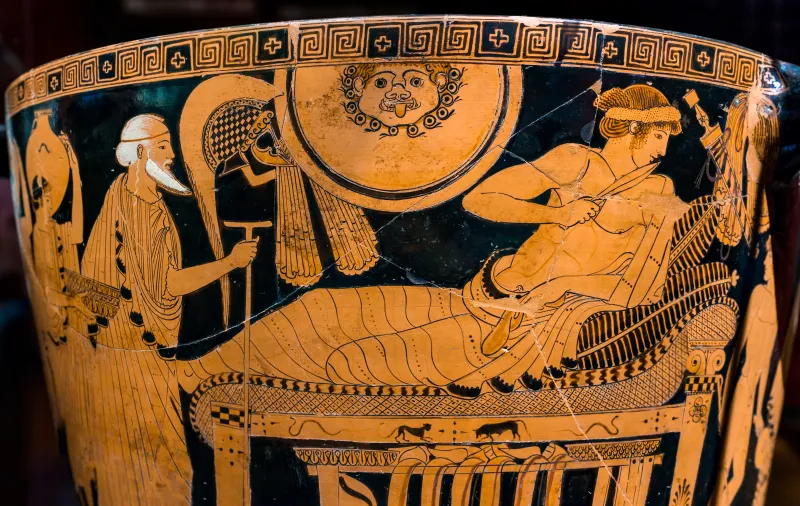 Brygos Painter - Arv 380 171 - Hektoros Lysis - Wien Khm As Iv 3710 - 