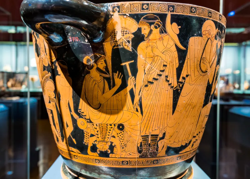 Brygos Painter - Arv 380 171 - Hektoros Lysis - Wien Khm As Iv 3710 - 
