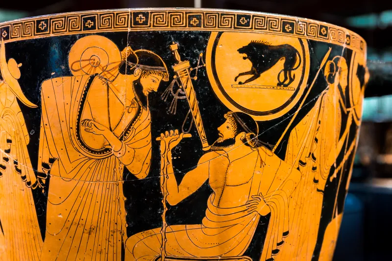 Brygos Painter - Arv 380 171 - Hektoros Lysis - Wien Khm As Iv 3710 - 