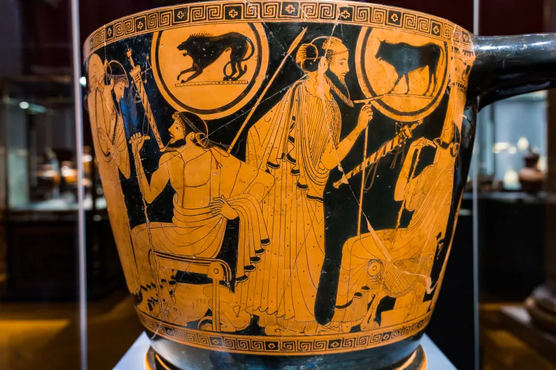 Brygos Painter - Arv 380 171 - Hektoros Lysis - Wien Khm As Iv 3710 - 