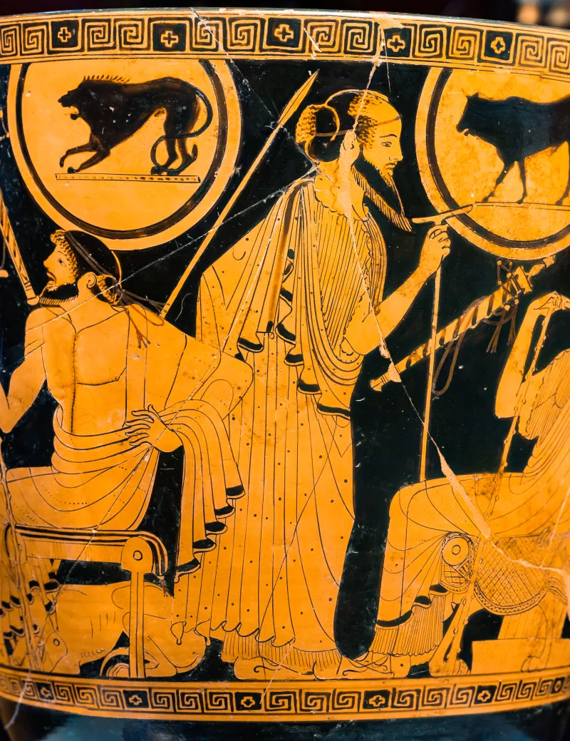 Brygos Painter - Arv 380 171 - Hektoros Lysis - Wien Khm As Iv 3710 - 