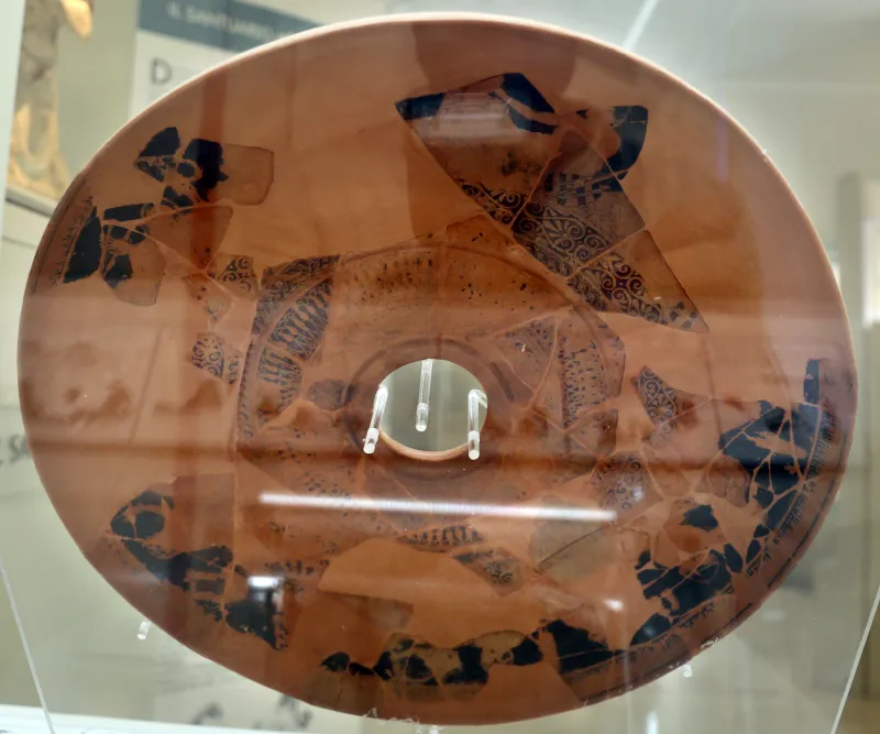 Onesimos O Pittore Di Brigos, Phiale Dal Santuario Meridionale Di Cerveteri, 490-480 Ac 