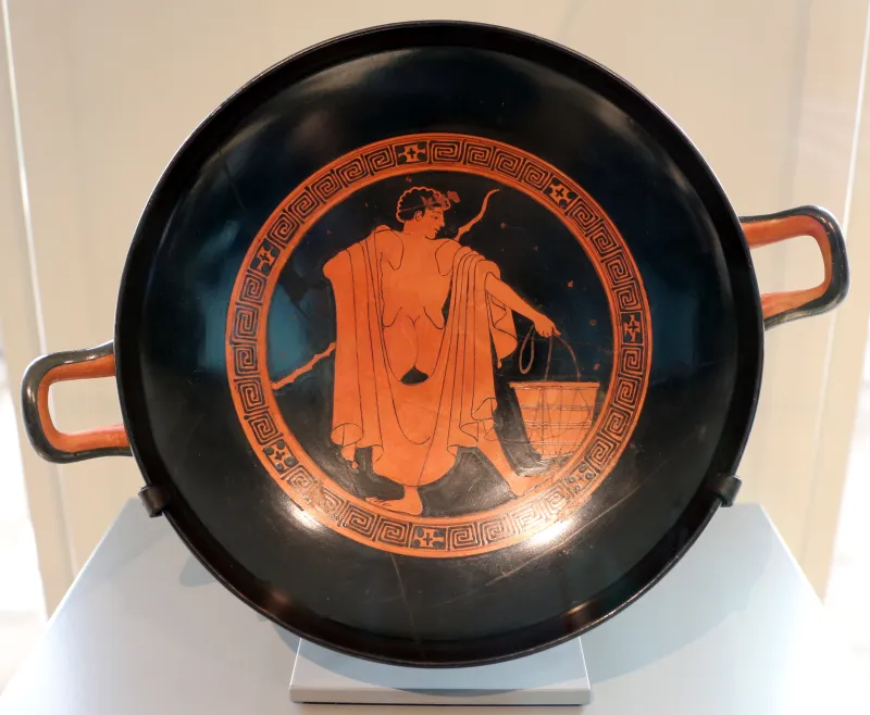 Pittore Di Brygos, Kylix Con Offerta A Dioniso, Attica 480 Ac 