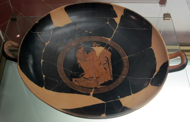 Pittore Di Brygos, Kylix Con Simposio E Scene Erotiche, 490-480 Ac 