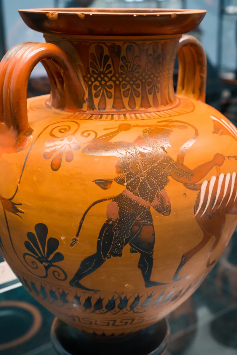 Bucci Painter - Abv 316 7 - The Danaids And Sisyphos In The Underworld - Herakles And Kerberos - München As 1493 - 