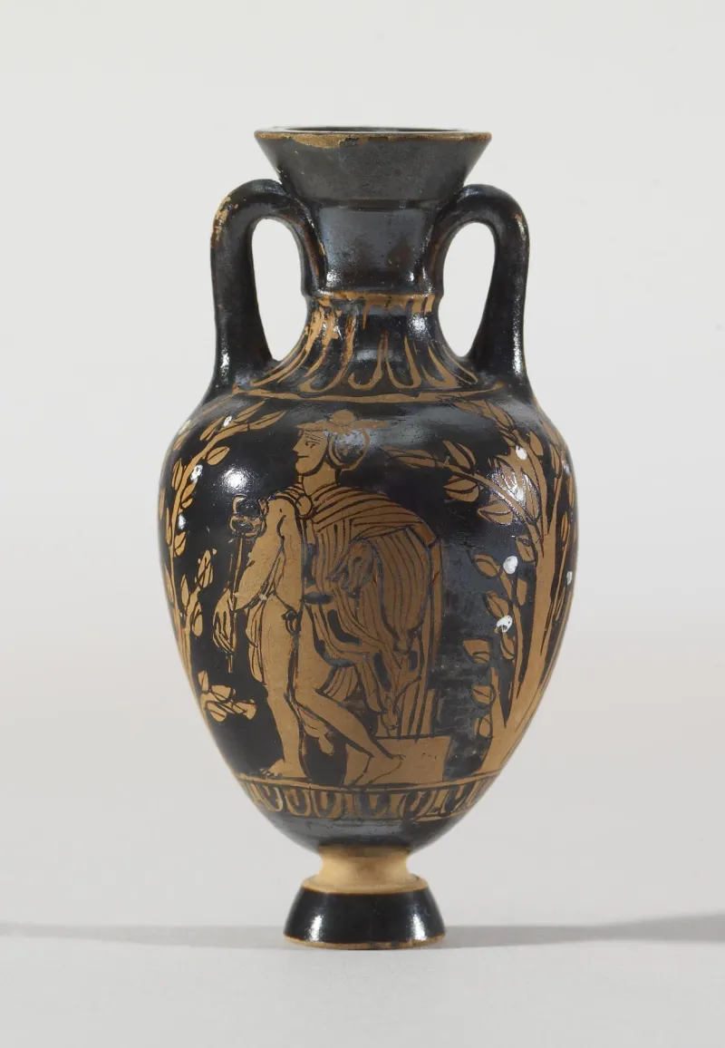 Bulas Group - Miniature Panathenaic Amphora - Walters 4859 - 